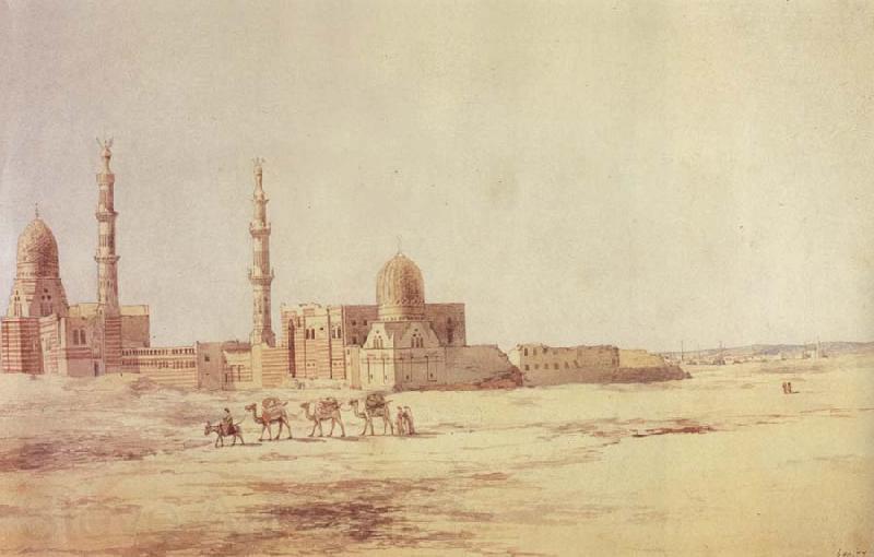 Richard Dadd The Tombs of the Caliphs Norge oil painting art